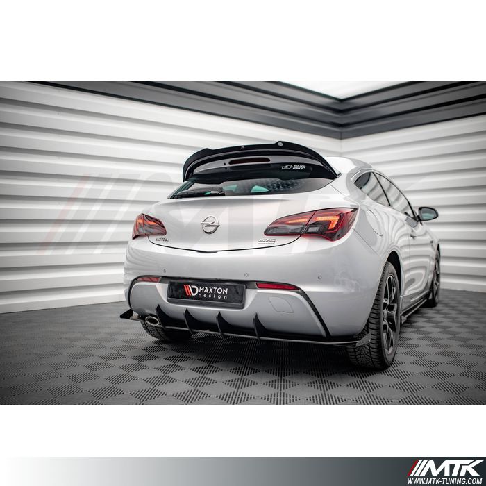 Diffuseur Street Pro avec Flaps Maxton Opel Astra J GTC OPC-Line
